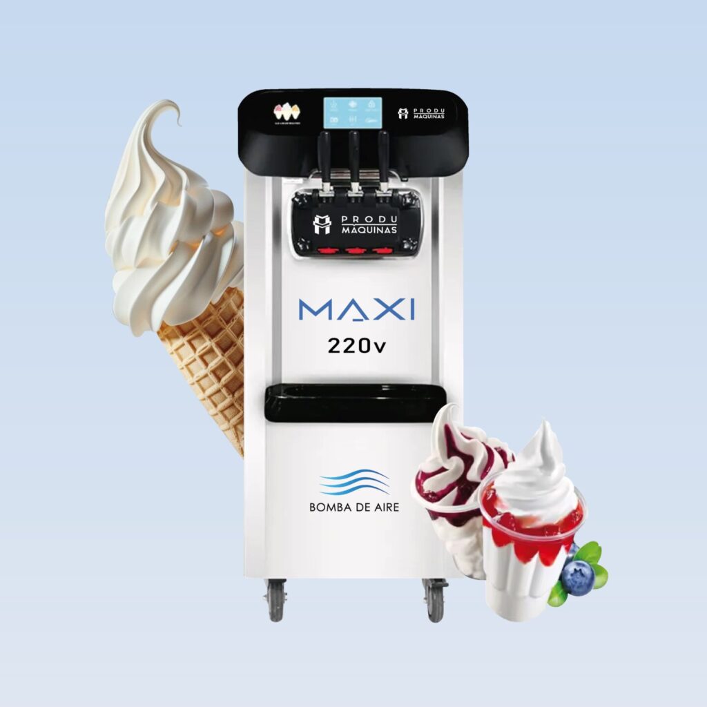 Máquinas de Helados Soft de Piso y de Mesa Quito Ecuador MAXI