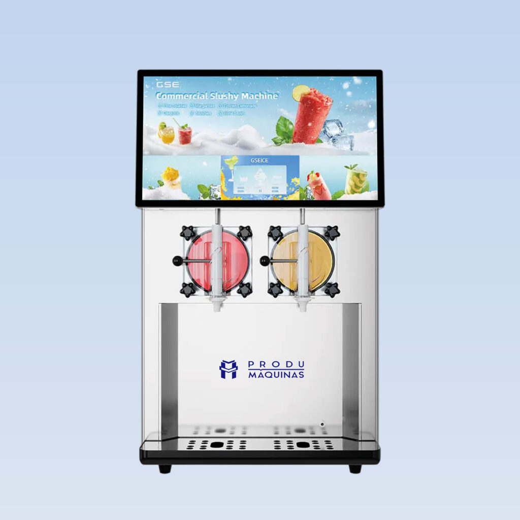 Máquina de granizado granizadora slush de alcohol 2 tanque 24 litros Quito Ecuador 1