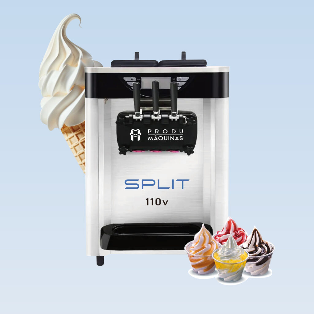 Máquina de helado suave soft mantecado Split 22 litros por hora Quito Ecuador